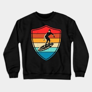 Surfing T Shirt For Women Men Crewneck Sweatshirt